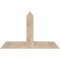 Ekena Millwork Portland Smooth Timber Gable Bracket, Douglas Fir, 48"W x 30"H x 5 1/2"D x 5 1/2"F, 15/12 Pitch GBW048X30X0606POR00SDF - alternate 1